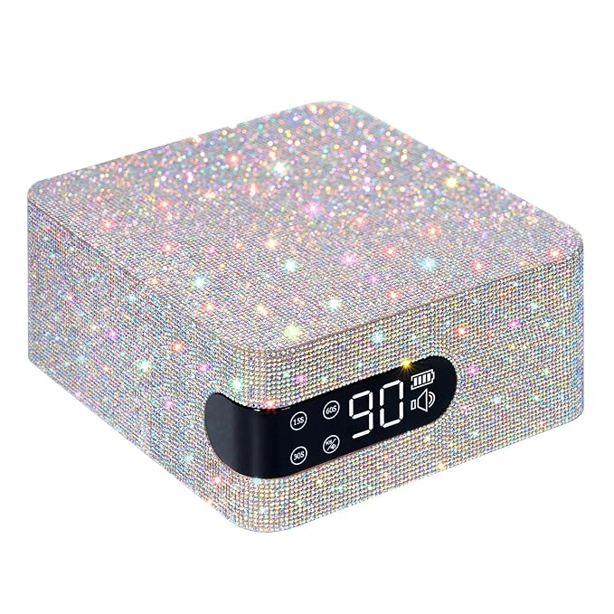 Rechargeable UV LED Nail Lamp UV LED 96W Nail Lamp Professional Nail Dryer Nail Light AB White Diamond