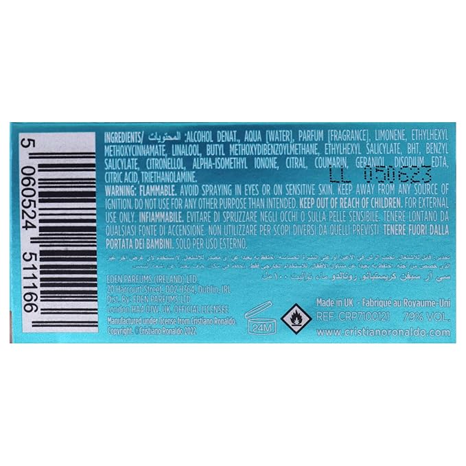 Cristiano Ronaldo Origins - Fragrance For Men -1 Oz EDT Spray