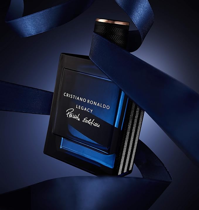 CR7 Cristiano Ronaldo Legacy Private Edition - Bold & Sensual Fragrance For Men - Luxurious, Bold & Sexy Scent - Woody & Warm Aroma - Perfect For A Romantic Evening - Long Lasting - 3.4 Oz EDT Spray