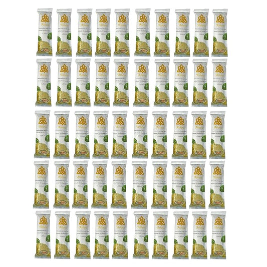 Asheva 8" x 9" Individually Wrapped Oshibori Disposable Towels - Luxurious Moist Cotton Hot/Cold Refreshment Towel - Lavender, Lemon, or Tea Tree Scents - Perfect for Spa, Travel, Dining & Events