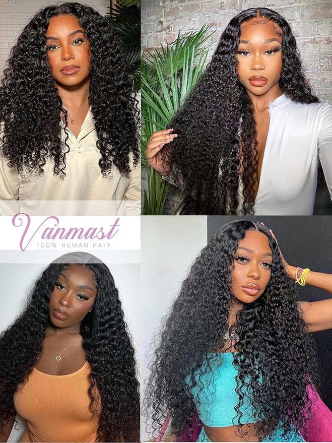 26 Inch Curly V Part Wig Human Hair Brazilian Virgin Human Hair Wigs for Black Women Upgrade U Part Wig Glueless Full Head Clip In Half Wig V Shape Wig No Leave Out 180% Density Natural Color