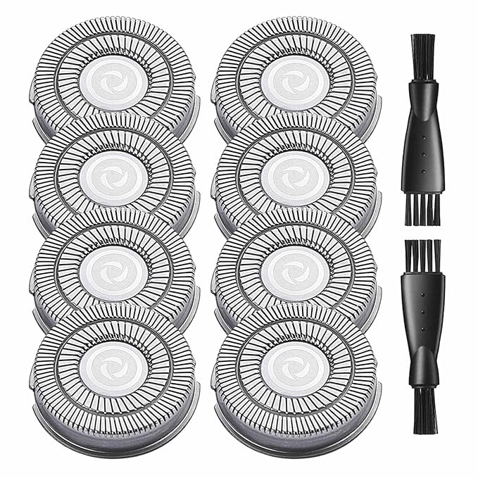 Pitbull Shaver Replacement Blade for Skull Shaver Replacement Heads Pitbull Gold PRO, Pitbull Silver PRO, Pitbull Platinum PRO, Palm Electric Razors, 8 - Pack for Head Shavers for Bald Men, Premium