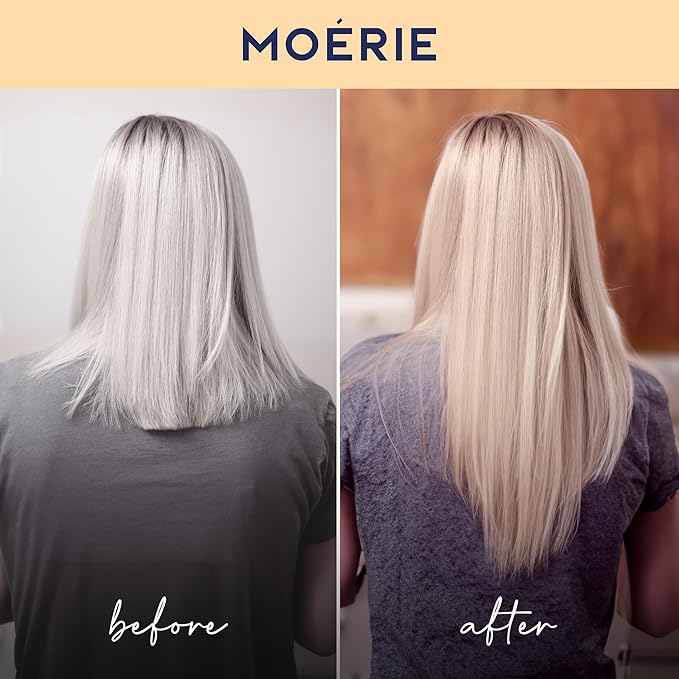 Moerie Volumizing Shampoo and Conditioner for Hair Loss - Thickening Products with Ingredients of Natural Origin - Over 100 Active Ingredients for Thick, Long, Luscious Hair, Double Set