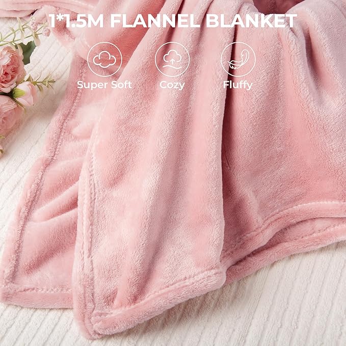 GRANNY SAYS Birthday Gift for Mom, Spa Gifts Set, Self Care Gifts with Luxury Flannel Blanket, Gift Baskets for Women, Get Well Gifts After Surgery for Mother, Friends, Wife, Sister