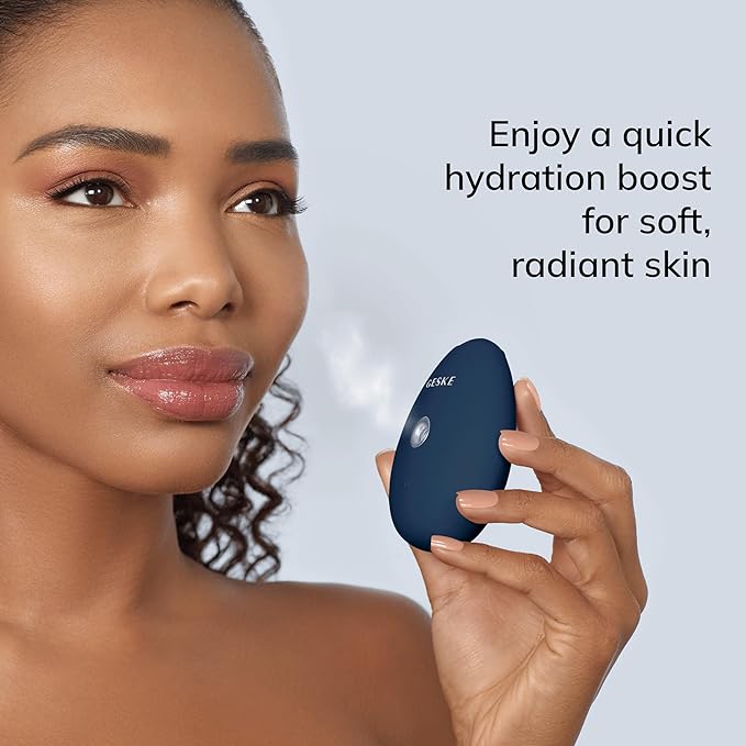 SmartAppGuided™ Facial Hydration Refresher | 4 in 1 | Water Atomizer | Moisturizing Spray Machine | Face Mister | Humidifier for Natural Glow | Reduce Redness & Dry Skin