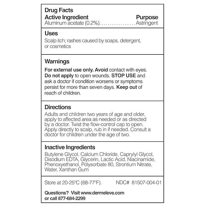 Dermeleve Itch-Free Bundle with 60g Cream and Scalp Serum (2 Items)