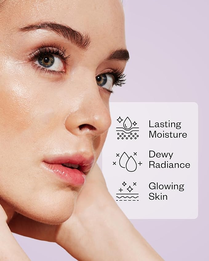 VDL Lumilayer Primer (Glowy Finish, 1.01fl oz) - Illuminating Pearl Makeup Base for Glowing Skin. Korean Makeup. Hydrating Radiance