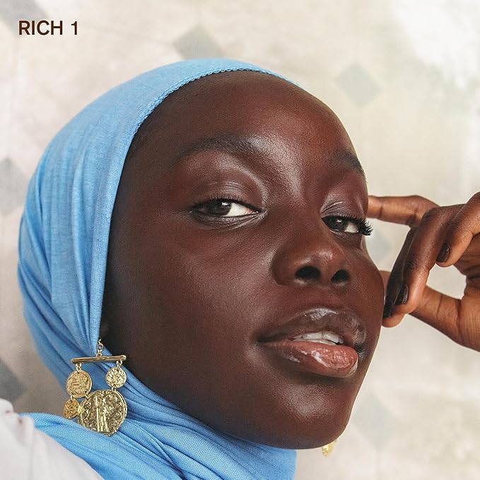 Ami Colé Skin-Enhancing Tinted Moisturizer (Rich 1 - ebony with red undertones), 1 oz