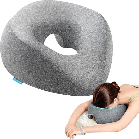 Massage bed Pillow Face Down Massage Headrest Bed For After Eye Surgery For Sleeping Retina Surgery Vitrectomy Recovery Equipment - Comfortable & Adjustable Support For Faster Healing & Pain Relief