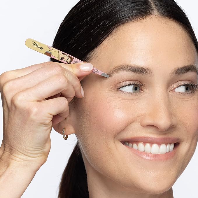 Tweezerman Belle Slant Tweezer - Eyebrow Tweezers for Women and Men