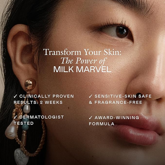 EADEM Milk Marvel Dark Spot Serum, Vitamin C Face Serum Infused with Niacinamide, Dark Spot Remover for Face & Body, Dark Spot Corrector for Skin Care, Mothers Day Gifts, 1 oz