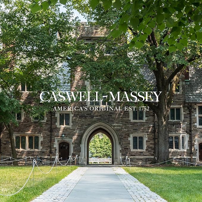 Caswell-Massey Number Six Eau de Parfum, Citrus Woody Lavender Cologne for Men, Full Size, 3.4 Fl Oz