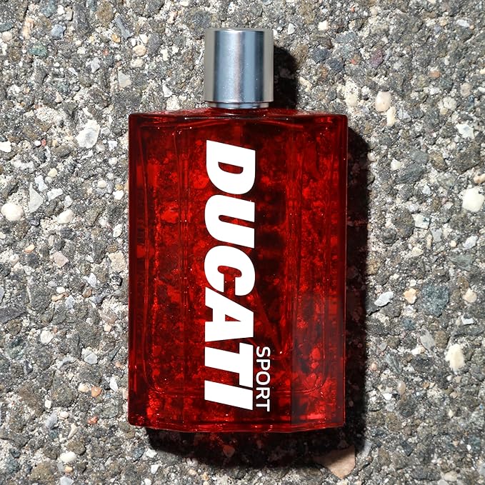 Ducati Sport by Ducati - Fragrance for Men - Amber Fougere Scent - Opens with Lavender, Bergamot and Rosemary - Blended with Violet Leaf and Sandalwood - Perfect for Active Types - 3.4 oz