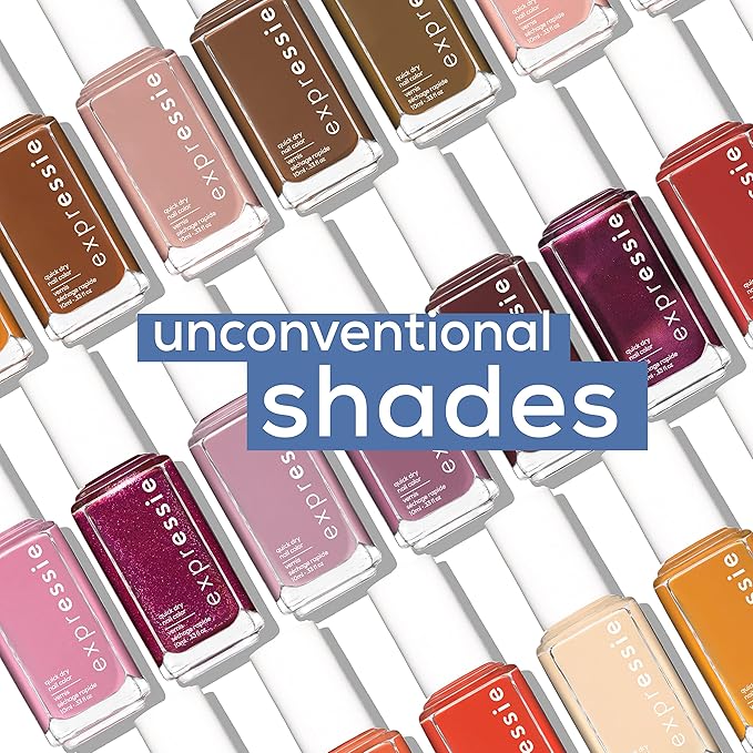 Essie expressie, Quick-Dry Nail Polish, 8-Free Vegan, Bright Lilac, Sk8 With Destiny, 0.33 fl oz