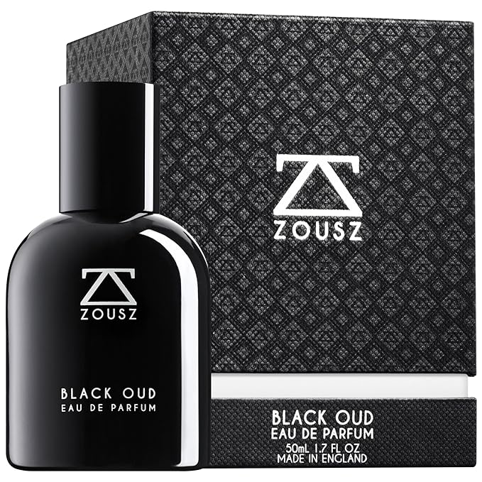 Black Oud Eau De Parfum - Luxury Oud Perfume for Men with Black Oud Wood Oil - Oud Fragrance with Sandalwood, Cedarwood & Patchouli Scent Gift for Men