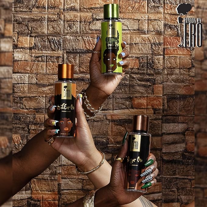 Pardon My Fro Body Mist - The Me - Time Collection - 3 PC Set - 8.4 fl oz