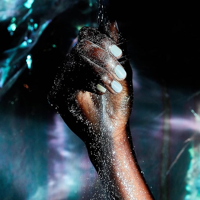 Dazzle Dry Mini Kit 4 Step System - Moonlight - A full coverage, pearlescent grey-toned blue. Full coverage cream. (5 Piece Kit / 5 Manicures)