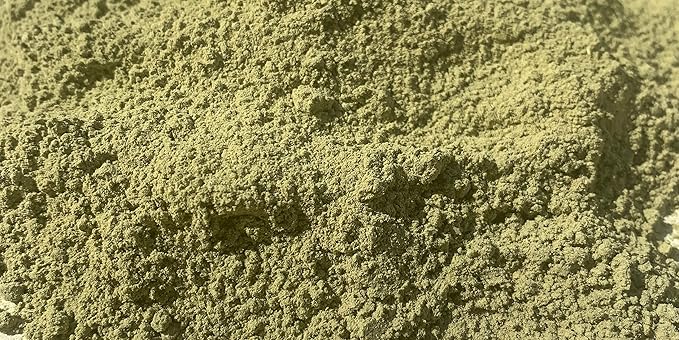 Qasil Powder Natural Leaf Powder, exfoliates, detoxifies, Helps with clogged pores and Blemishes. soap,Used as a Shampoo. (Large 5 oz)