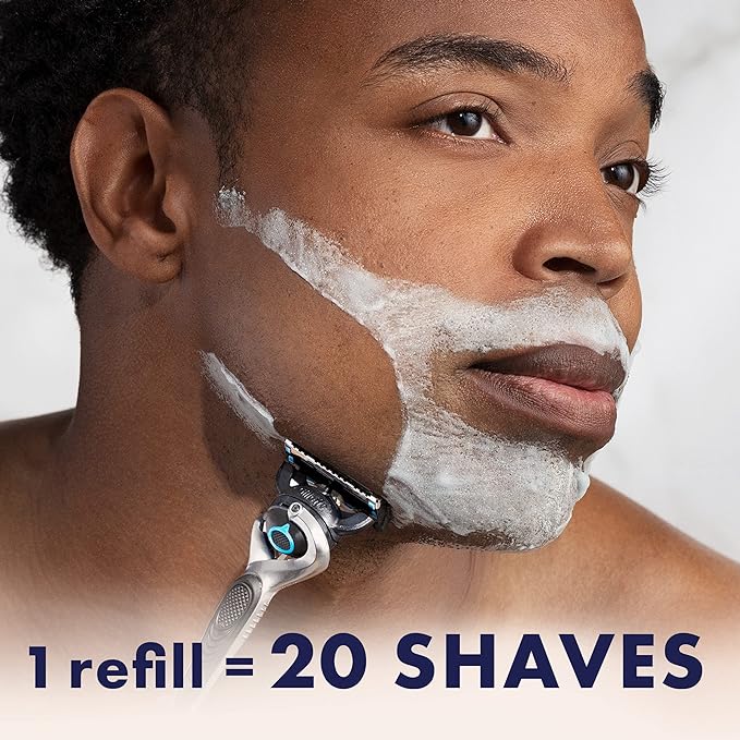 Gillette ProGlide Chill Razor Refills for Men, 4 Blade Refills