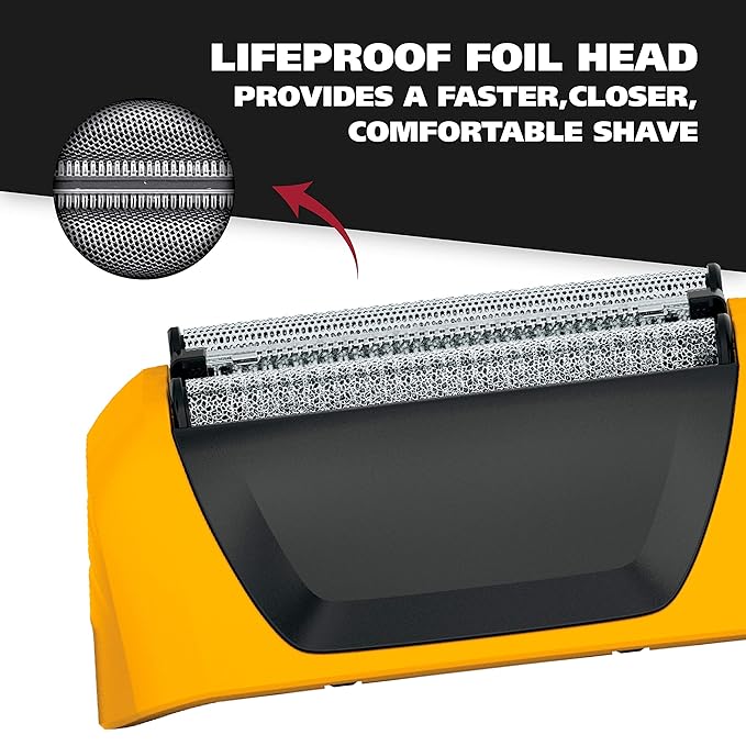 Wahl Yellow Lifeproof Shaver Replacement Foils, Cutters and Head for 7061 Series - Model 7045-100