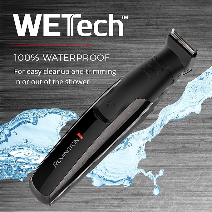 Remington PG6171 The Crafter - Beard Boss Style and Detail Kit, Beard Trimmer, Grooming Set, Platinum, 11 Pieces