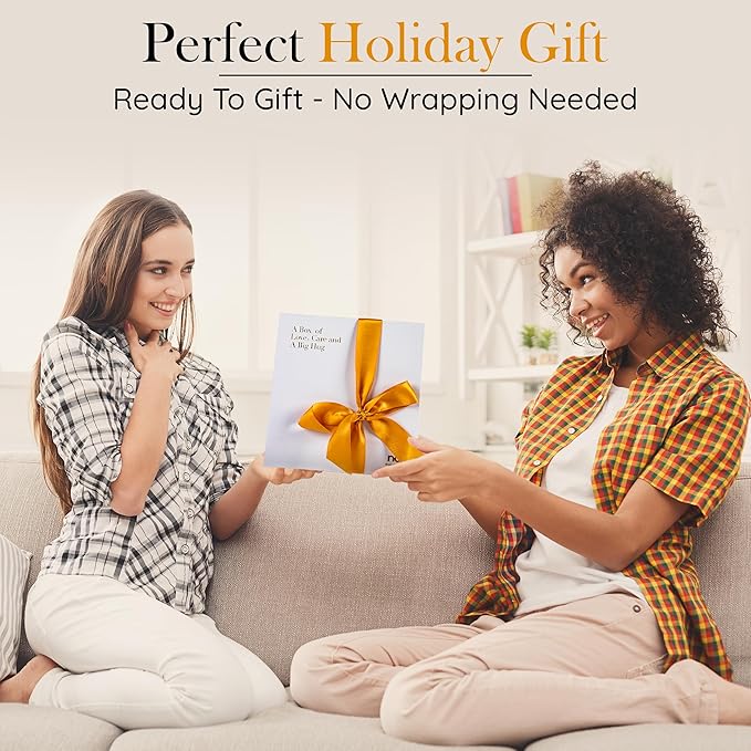 Self Care Gifts for Women, Birthday Care Package, Mothers Day Gifts for Mom, Get Well Soon Relaxing Spa Gift Busket Thinking of You Gift Set for Her Sister Best Friend