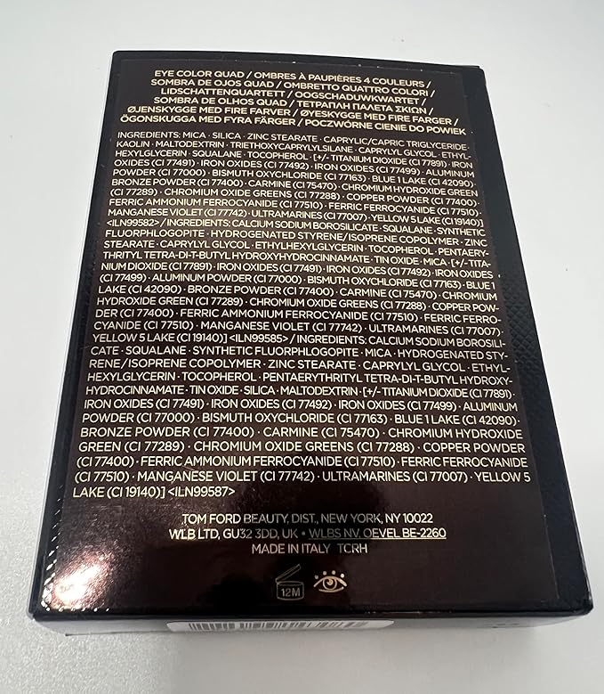 Tom Ford Eye Color Quad Eyeshadow Palette - 43 Ambrosia .28 oz / 8 g.