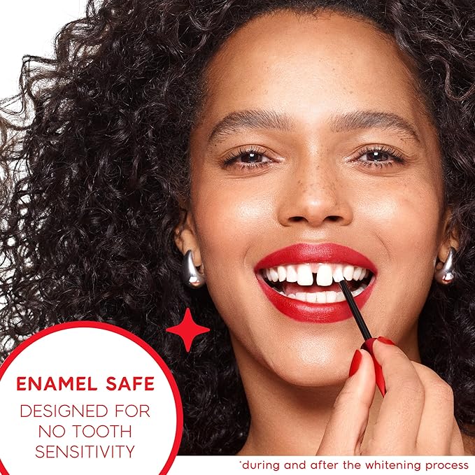 Colgate Optic White Overnight Teeth Whitening Pen and Whitening Toothpaste Kit, Includes 0.08 fl oz Teeth Whitener Pen with 21 Nightly Treatments Plus a 3.0 fl oz Enamel Safe Whitening Toothpaste