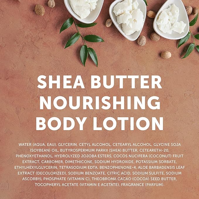 Cantu Skin Therapy Shea Butter Nourishing Body Lotion for Dry Skin, 16 Fl Oz