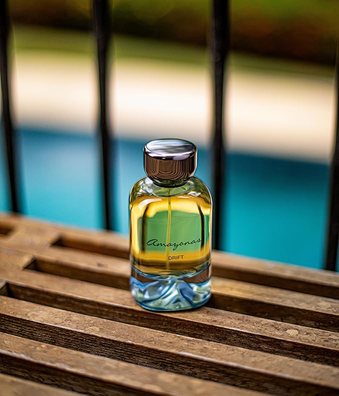 Amazonas Drift Arabian Perfume For Men- Arabic designer long lasting men perfume, travel size arab oud cologne 2024, fruity & original perfumes, middle eastern Dubai floral scents fragrances