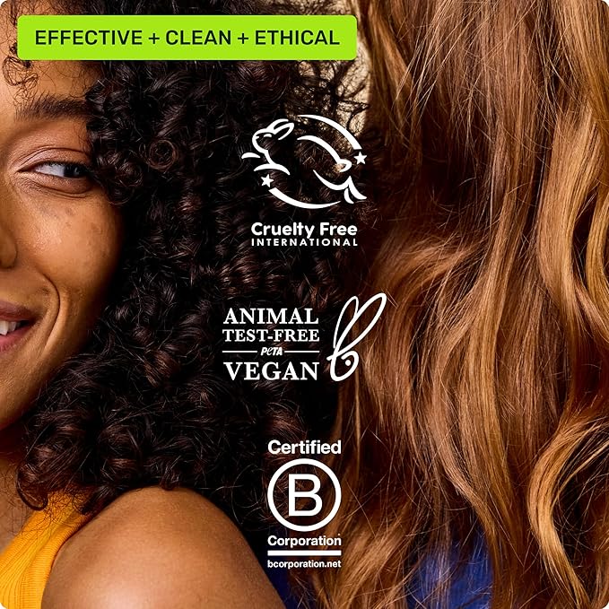 Ethique Clarifying Shampoo Bar for oily hair with Castor Oil - Plastic-Free, Vegan, Cruelty-Free, 3.88 oz - Formerly St. Clements