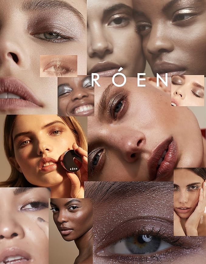 RÓEN Natural 52 Degrees Cool Eye Shadow Palette | Vegan, Cruelty-Free, Clean Makeup