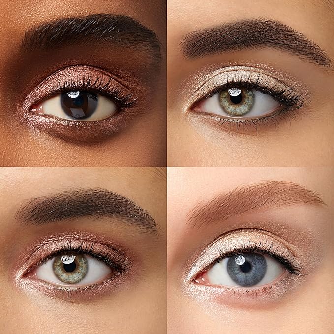 Julep Eyeshadow 101 Crème-to-Powder Waterproof Shadow Stick Duo – Long-Lasting, Crease-Proof, Easy Appy with Built-in Smudger - Pearl & Rose Shimmer