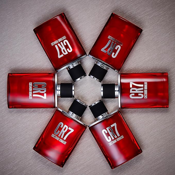 CRISTIANO RONALDO CR7 - Sporty And Modern Essence - Long Wearing Aromatic Scent For Men - 1 Oz EDT Spray