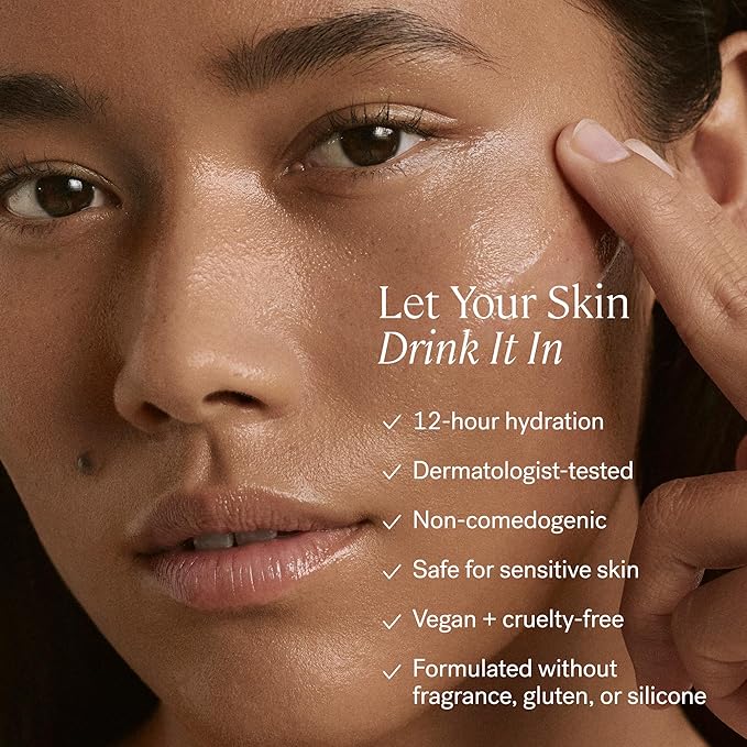 ILIA - The Base Face Milk Essence + Lightweight Moisturizer | Non-Toxic, Vegan, Cruelty-Free, Clean Makeup (Travel Size, 1 fl oz | 30 ml)