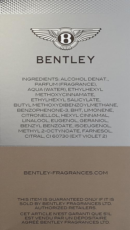 Bentley Infinite Intense Men's Eau de Parfum Spray, 3.4 Ounce