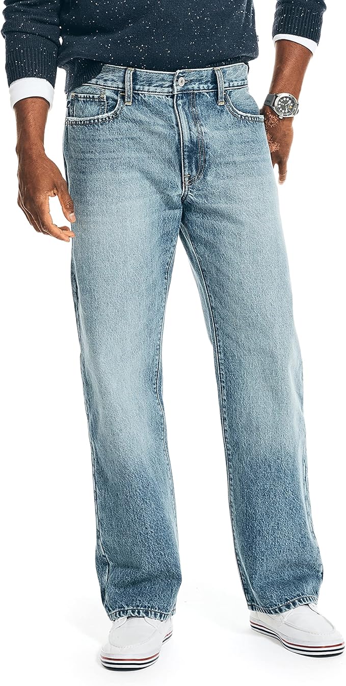 Nautica Men's Loose Fit Denim Jean