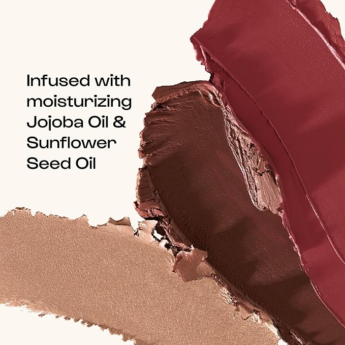 Alleyoop Stack The Odds - Stackable Makeup Palette - Cream Blush, Contour, Bronzer & Highlighter Blendable Cream Make up Palette - Natural, Glowy Finish, Compact Stack Makeup for Travel, Cocktail Hour