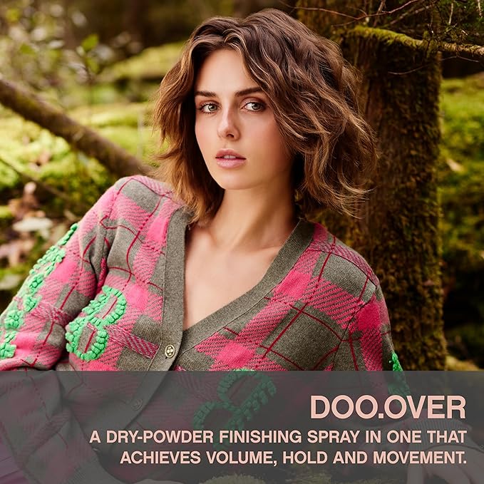 KEVIN.MURPHY DOO.OVER - Dry Powder Finishing Hair Spray - For All Hair Types & Lengths - Removes Oils & Product Residue - With Tapioca - Unscented - 100 mL / 3.4 fl oz