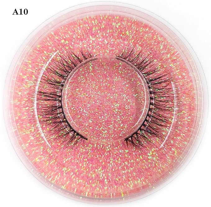 Wholesale Fales Eyelashes, Mink Lashes Thick 5D Volume Natural Fake Lashes Pack(10 Pairs)