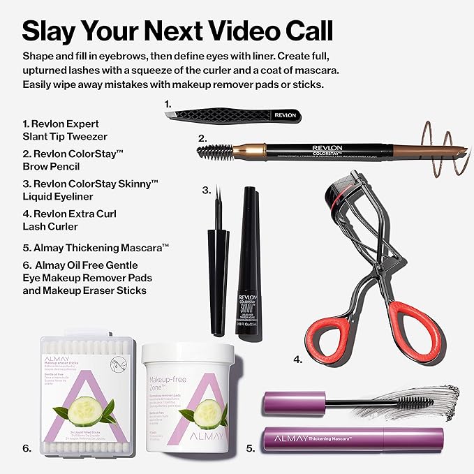 Revlon Skinny Liquid Eyeliner, ColorStay Eye Makeup, Waterproof, Smudge-proof, Longwearing with Ultra-Fine Tip, Mahogany Flame, 0.08 oz