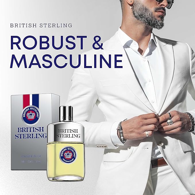 British Sterling By Dana For Men. Cologne Splash, 3.8-Ounces