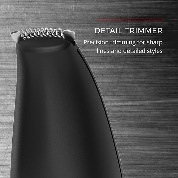 Remington PG6171 The Crafter - Beard Boss Style and Detail Kit, Beard Trimmer, Grooming Set, Platinum, 11 Pieces