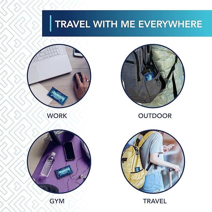 Alcohol-Free Hand Wipes with Aloe Vera and Vitamin E, Fresh Scent 50ct Individually Wrapped Travel Essentials Wipes for Adults and Kids