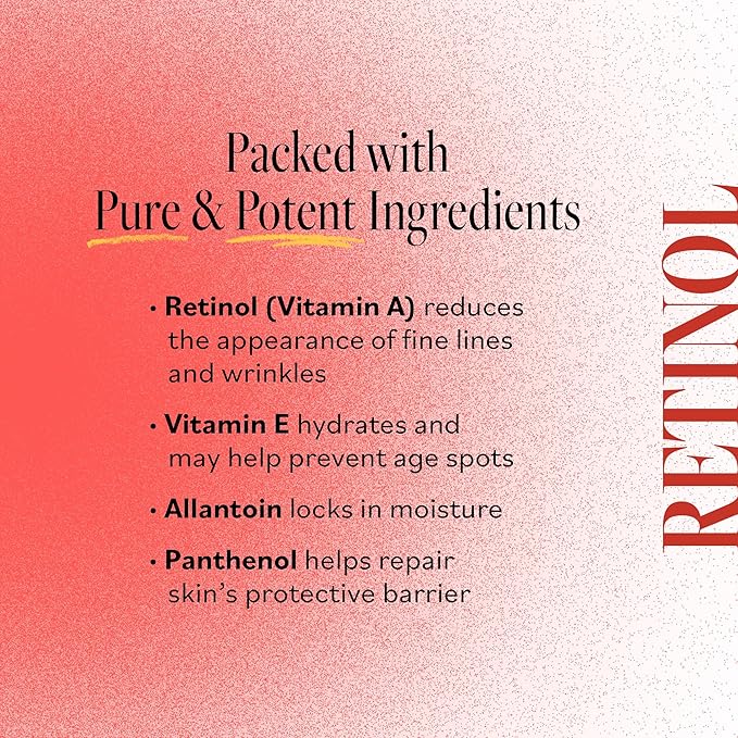 Derma E Anti-Wrinkle Renewal Skin Cream – Vitamin A Wrinkle Treatment Cream – Vegan Anti-Aging Moisturizer to Smooth & Renew Aging Skin, 4 oz