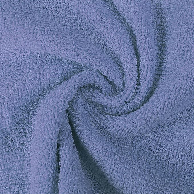 Utopia Towels [288 Pack Premium Wash Cloths Set (12 x 12 Inches) 100% Cotton, Highly Absorbent and Soft Feel Essential Washcloths for Bathroom, Spa, Gym, and Face Towel (Electric Blue)