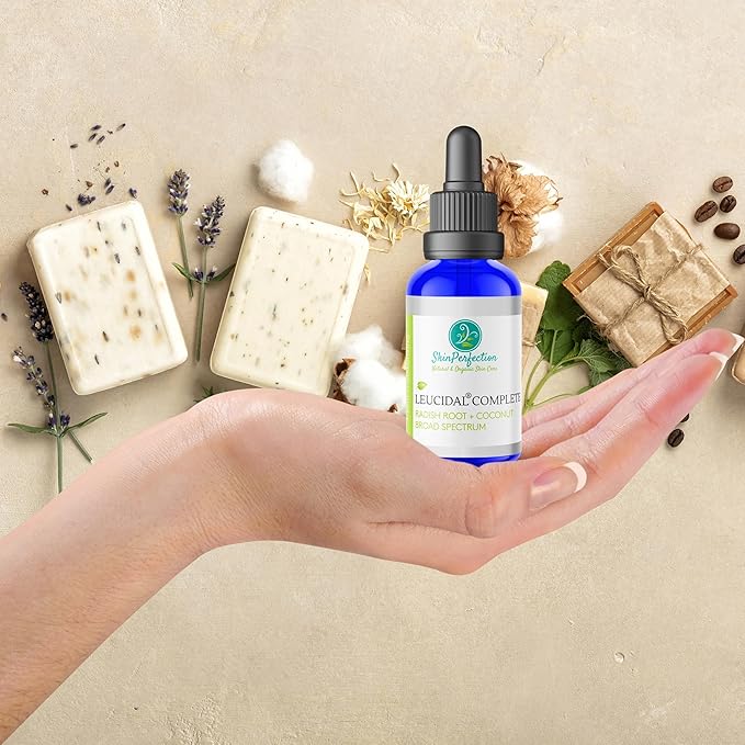Skin Perfection Leucidal Liquid Complete - Alternative Preservative for Lotion Making with Radish Root Liquid & Coconut Extract - Leucidal Complete Preservative for Cosmetics & Skincare Products 0.5oz