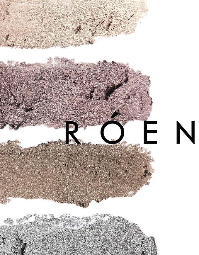 RÓEN Natural 52 Degrees Cool Eye Shadow Palette | Vegan, Cruelty-Free, Clean Makeup