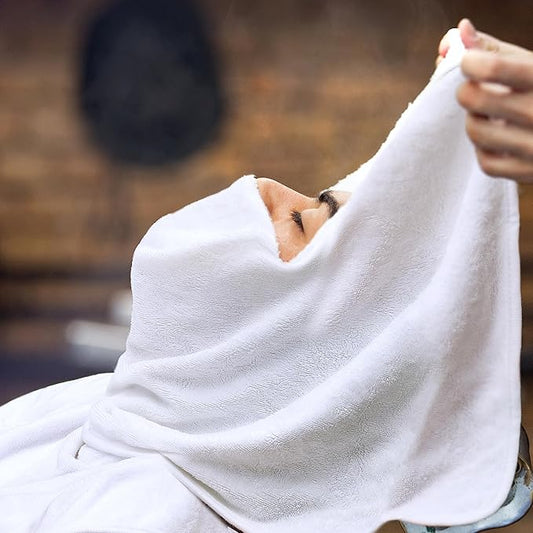 Premium Microfiber Towels - 5 Pack Ideal for Estheticians, Barbers, Salons Extra Thick, High Absorbency, Professional