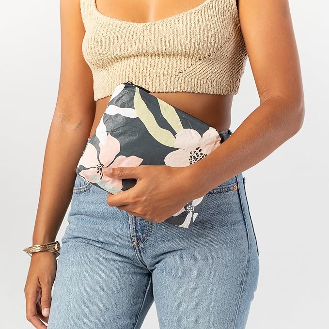 ALOHA Collection Small Pouch | Lightweight, Packable, and Splash-Proof Makeup Pouch | Easy to Clean
